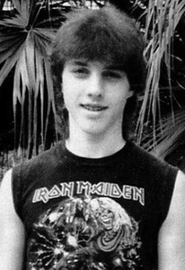 Chuck Schuldiner (young)