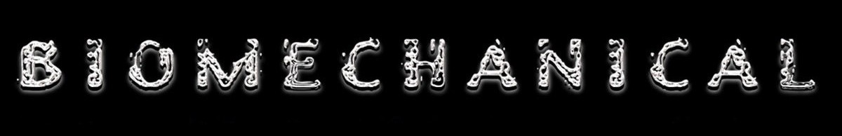 Biomechanical logo