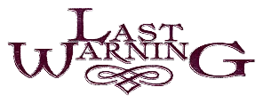 Last Warning logo