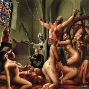 Carnal blood orgy of the lesbian nuns
