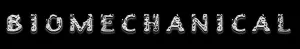 Biomechanical logo